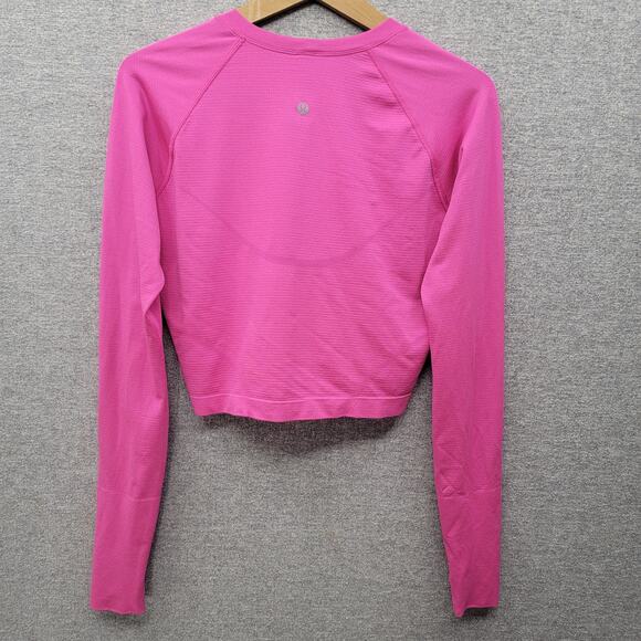 LULULEMON SWIFTLY TECH CROPPED TOP, SIZE 10 - Picture 4 of 8
